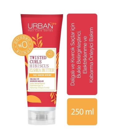 Urban Care Twisted Wavy Hair Hibiscus & Shea Butter Hair Care Cream 250 Ml*_hair-cream_08811