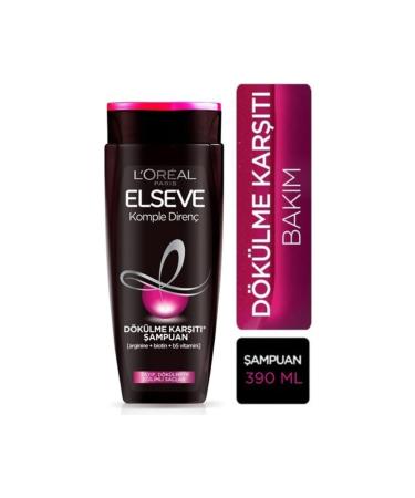 Elseve Complete Resistance Anti-Hair Loss Shampoo 390 Ml