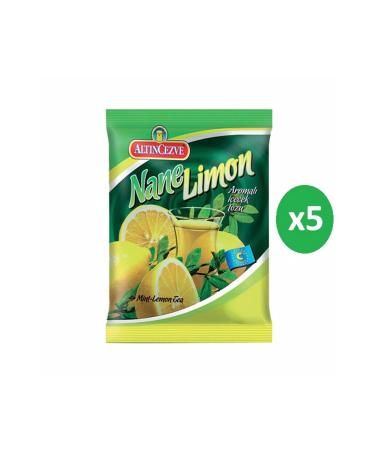 Alt ncezve Mint Lemon Flavored Powder Drink Oralet 250gr 5 Pack