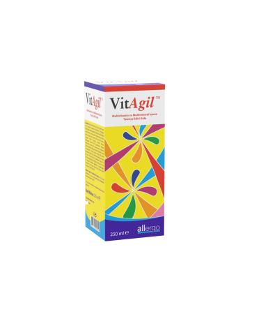 Allergo Vitagil Multivitamin Mineral Syrup 250 ml - Buy Online on GoSupps.com