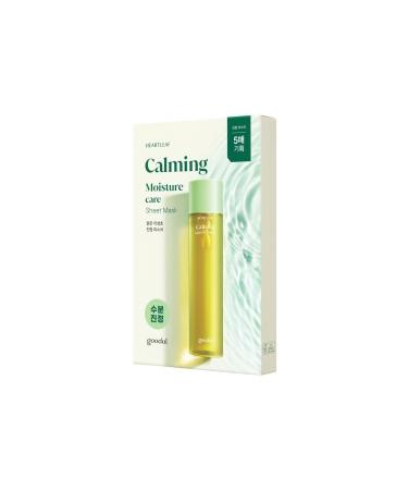 Goodal Heartleaf Calming Mask - Houttuynia Cordata Essence Relaxing Face Mask (5 Pieces) - Buy Online on GoSupps.com