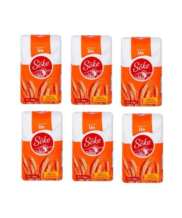 Soke Flour 1 Kg X 6 Pieces