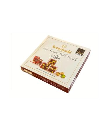 KE EC ZADE Pomegranate Flavored Double Pistachio Turkish Delight 250gr