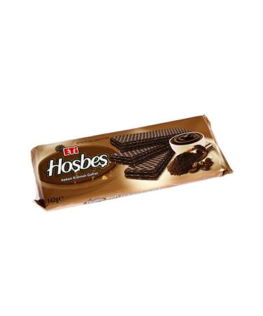 Eti Ho be Cocoa Cream Wafer 142 Gr X 6 Pieces