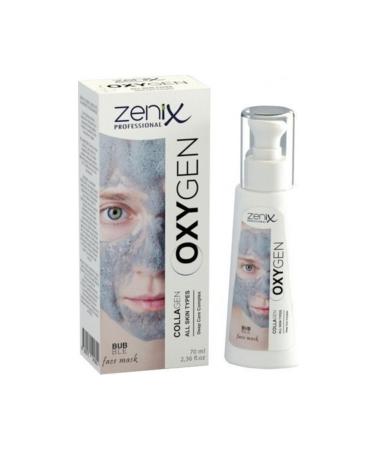 Zenix Unisex Oxygen Foaming Face Mask Collagen 70 Ml