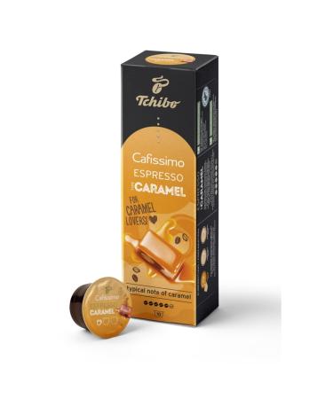 Tchibo Cafissimo Capsule Espresso Caramel 4x10 Advantageous Package
