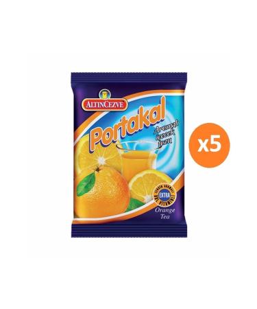 Alt ncezve Orange Flavored Powder Drink Oralet 250gr 5 Packs