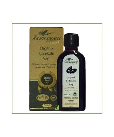 Harmanyeri Organic Black Cumin Oil 100 Ml