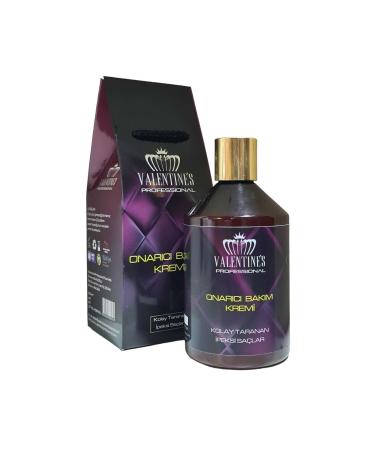 VALENTINES PROFESSIONAL Repairing Hair Care Cream A Silky Touch for Difficult to Detangle and Shape Hair / 500ml - Buy Online on GoSupps.com