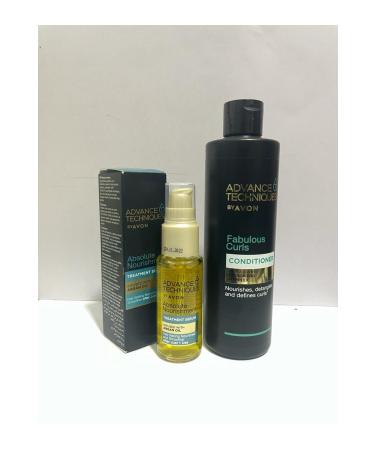 Avon Advance Techniques Argan Oil + Advance Techniques Fabulous Curls