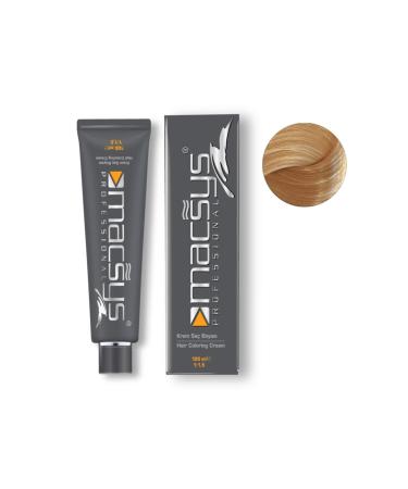 MACSYS Light Caramel Oxidizer-Free 100 ml Professional Hair Dye No: 8.34