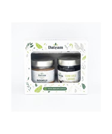 Dat am Pine Honey 270 Gr & Almondella 220 Gr Package 700gr