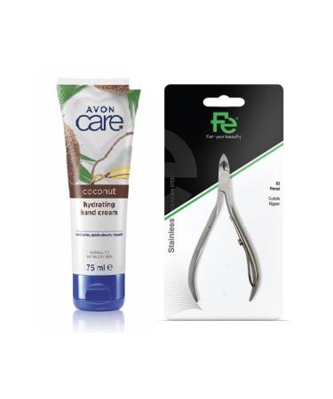 Avon Care Hand Cream with Coconut Oil 75ml - Meat Pen Care Set
