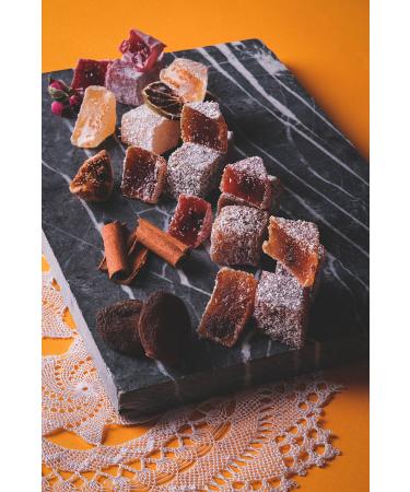 Altan ekerleme Mixed Fruit Turkish Delight 500 Gr.