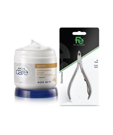 Avon Care Multi-Purpose Cream Containing Multi Biotics and Vanilla 400 Ml - Meat Pen Care Set