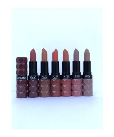 Cosha Beauty Rose Matte Lip Stick 6-Piece Lipstick Series