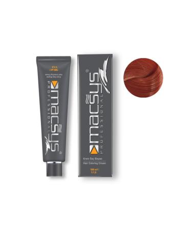 MACSYS Blonde Copper Dore Oxidizer-Free 100 ml Professional Hair Dye No: 7.43