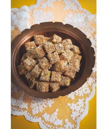Altan ekerleme Double Roasted Pistachio and Kadayif Turkish Delight 1000 Gr.