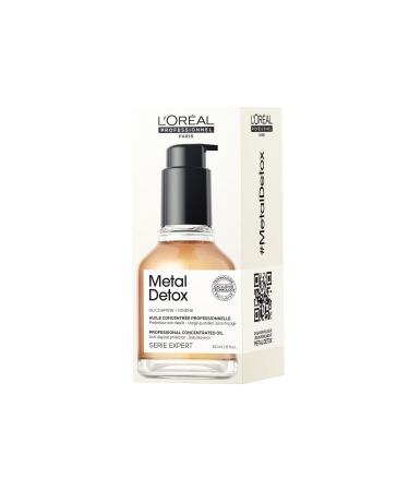 L'oreal Professionnel Serie Expert Metal Detox Oil Care Oil for Hair Losing Volume 50 Ml