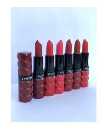 Roesia Rose Cosmetics Rose Matte Lip Stick 6-Piece Lipstick Series - Buy Online on GoSupps.com