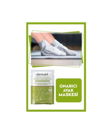 Dermokil Clay and Hemp Oil Peeling Foot Mask 35 Ml Set of 2 - Buy Online on GoSupps.com
