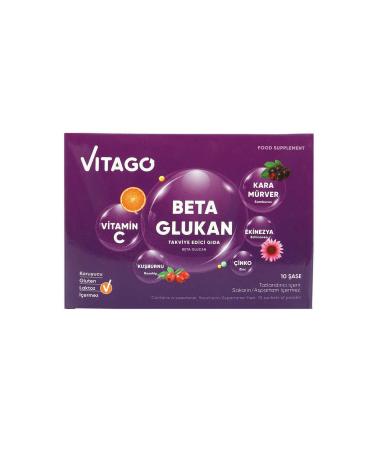 Vitago Beta Glucan Effervescent Powder Food Supplement