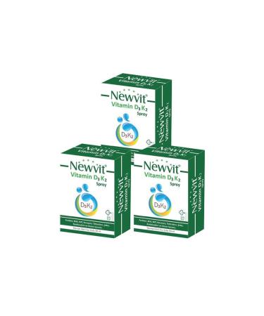 Newvit Vitamin D3 K2 Spray 3x - Buy Online on GoSupps.com