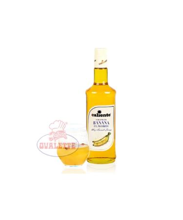 CALIENTE Banana Flavored Cocktail Syrup 70 cl
