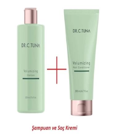 Farmasi Dr.c.Tuna Volumizing Shampoo 225 ml. And Hair Conditioner 200 ml.