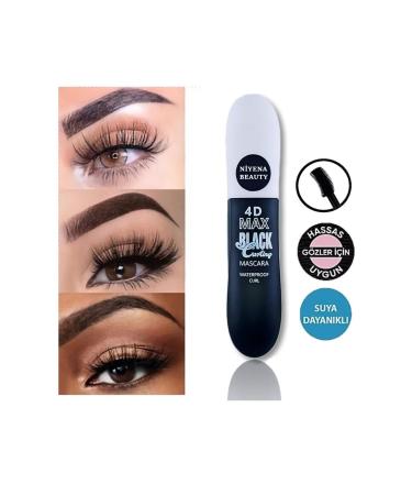 N YENABEAUTY Cosmetics Volume Effect Black Mascara - Thick Volume