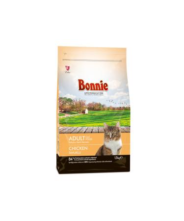 Bonnie Seafood Adult Dry Cat Food 1.5 Kg