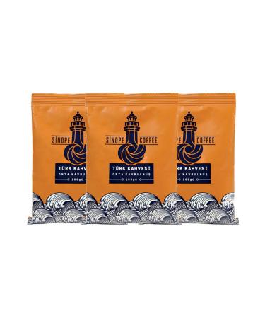Sinope Coffee Turkish Coffee 100 gr X 3