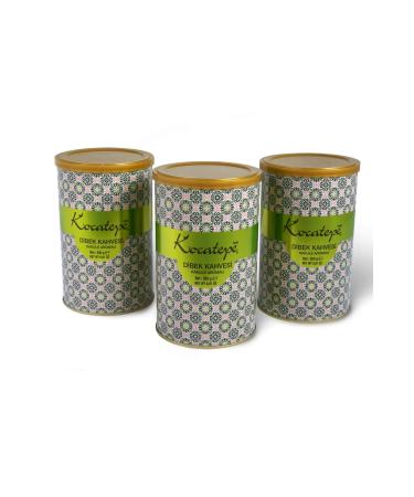 KOCATEPE KAHVE Tin Dibek Coffee 250 gr 3-Pack