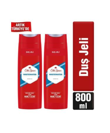 Old Spice Shower Gel 400 ml White Waterx2