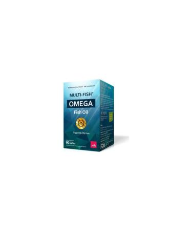 AFK Multifish Omega Fish Oil 60 Capsules