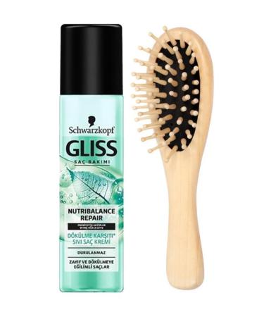 Gliss Nutribalance Repair Liquid Conditioner 200ml+Bamboo Comb