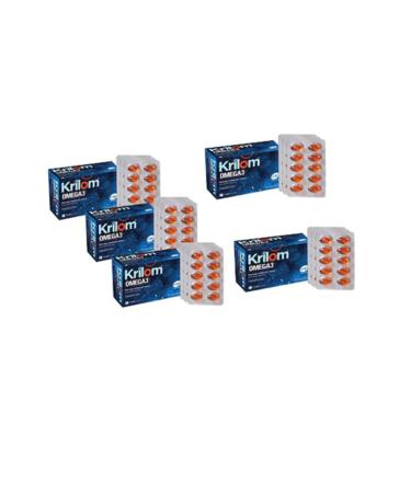 Krilom Omega 3 50 Softgels 5 Pieces