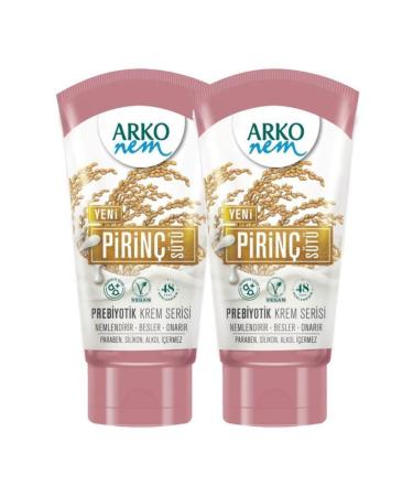 Arko Nem Prebiotic Cream Series Rice Milk 60 ml X2
