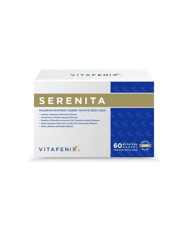 Vitafenix Serenita Valerian Extract Vegan Food Supplement 60 Capsules