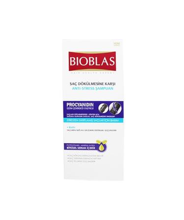Bioblas Hair Loss & Anti Stress Shampoo 360ml 6 Pack