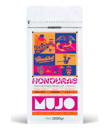 Mujo Coffee Honduras Finca Beatrice Micro Lot. Organic Coffee Beans-1000gr - Buy Online on GoSupps.com