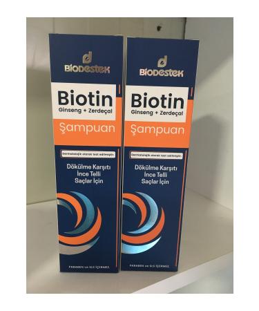 Biodestek Biotin Anti-Hair Loss Shampoo 330 ml 2 Pieces