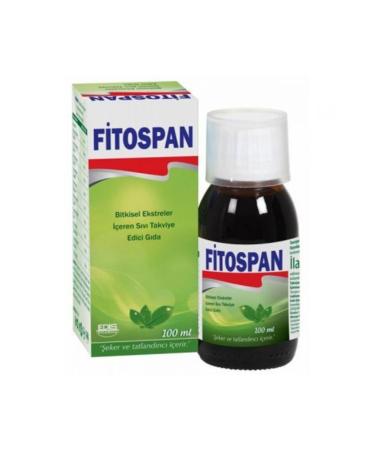 EDIS PHARMA Fitospan Liquid Food Supplement Containing Herbal Extracts 100 Ml
