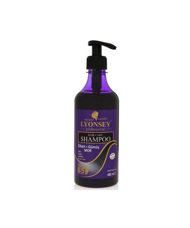 Lyonsey Silver Silver Purple Shampoo 500 Ml (12 Pieces) One Box
