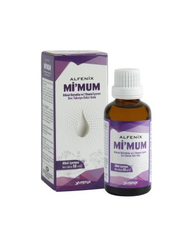 Alfenix Mimum Herbal Breast Milk Increaser Drops for Breastfeeding Mothers - 50 ml