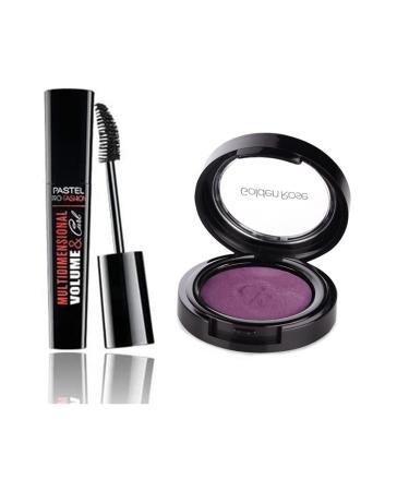 Pastel Profashion Volume Curl Mascara + Golden Rose Eyeshadow 131