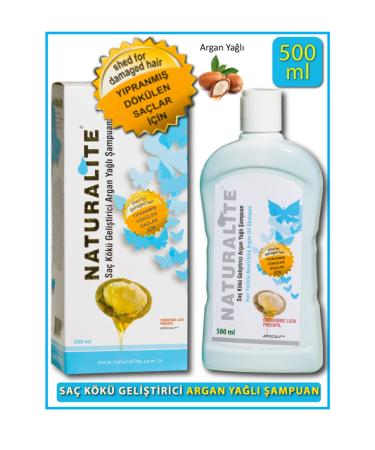 Naturalite Hair Root Enhancer Argan Oil Shampoo 500 ml