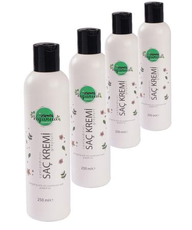 Veganeed Revitalizing Vegan Hair Conditioner Grapefruit Flavor 4 X 250 Ml