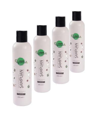 Veganeed Volumizing Vegan Shampoo Lavender Aroma For Dry Hair 4 X 250 ml
