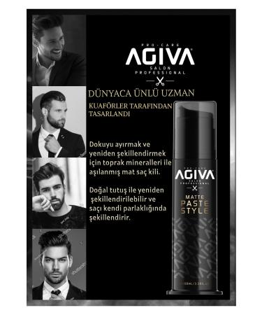 Agiva Agiva Professional Hair Styling Matt Wax - Buy Online on GoSupps.com